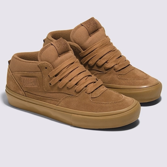 Vans Other - Vans Skate Half Cab Men Size 8 Brown Suede Shoes Popcush New 032026